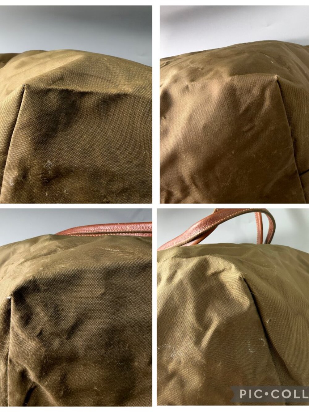 Authentic Longchamp Le Pliage Large Brown Nylon Tote Bag - Picture 12 of 15